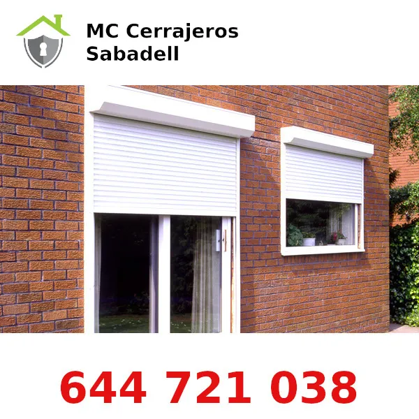 sabadell banner persiana casa - Instalación y Reparación Puertas de Garaje Correderas