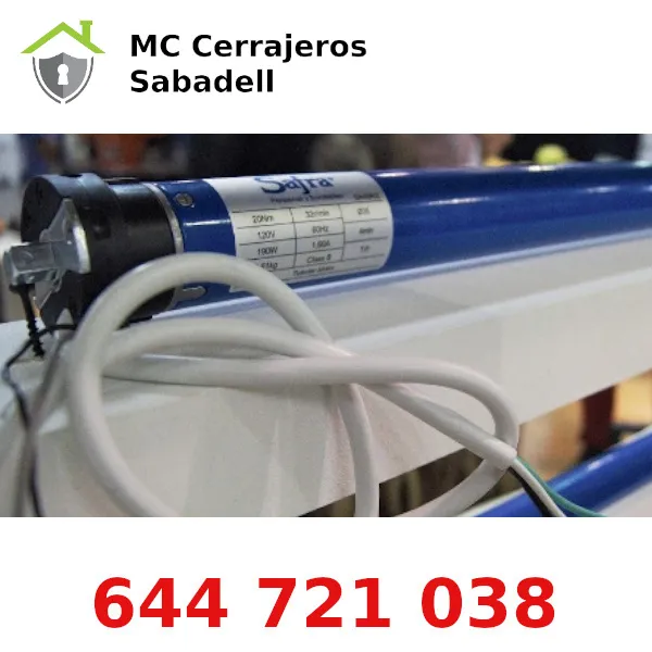 sabadell banner persiana motor casa - Instalar y Cambiar Cerradura Fichet en Sabadell